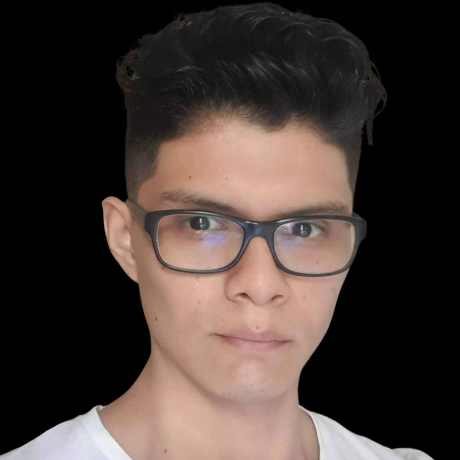 Selfie de mi rostro de Steven Jose Silva Gomez. SJSG